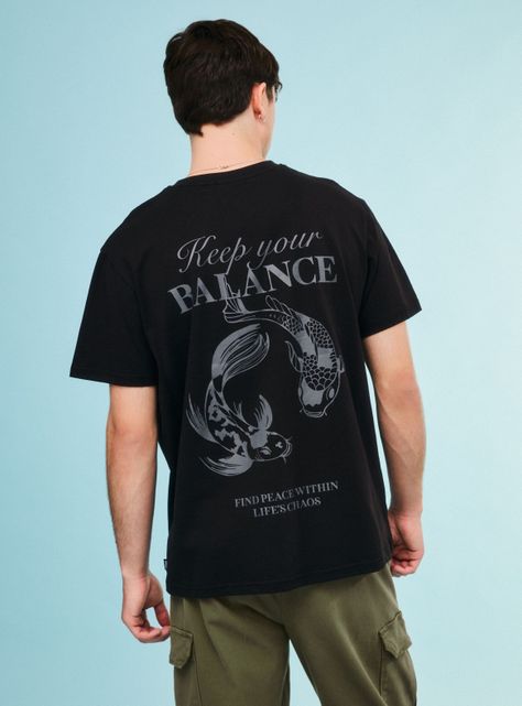 Polera Estampado En Espalda-1