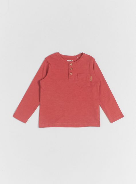 Polera Botones y Bolsillo Niño-0
