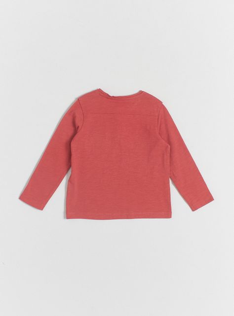 Polera Botones y Bolsillo Niño-1