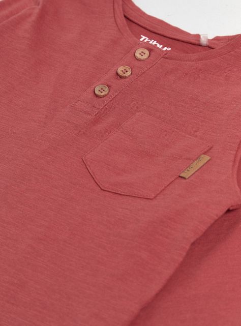 Polera Botones y Bolsillo Niño-2