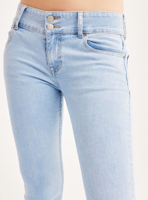 Jeans Fit Boot Cut Tiro Bajo-2