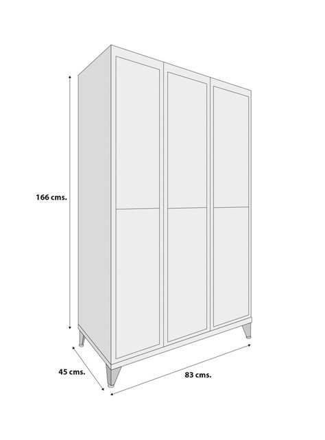 Locker Acero K302 6P Maletek-2