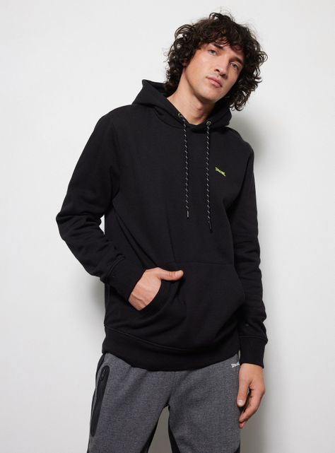 Polerón Capucha Estampado Hoodie-0