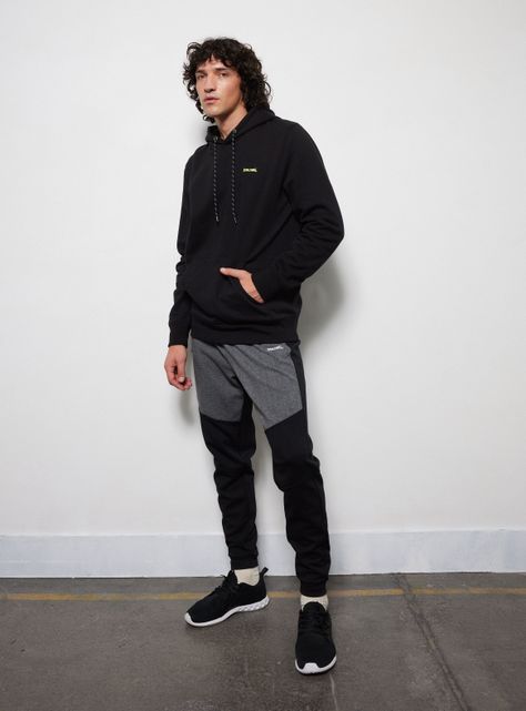Polerón Capucha Estampado Hoodie-3