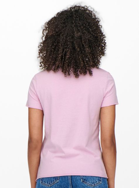 Polera Manga Corta Estilo Estampada-1