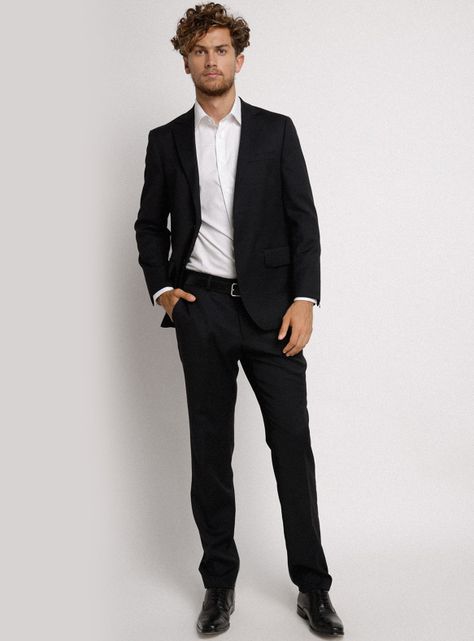 Traje Mix and Color B Negro-2