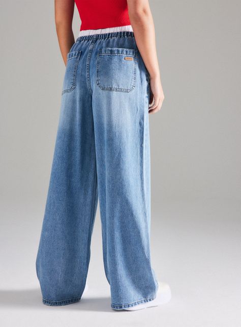 Jeans con Pretina Falsa-1