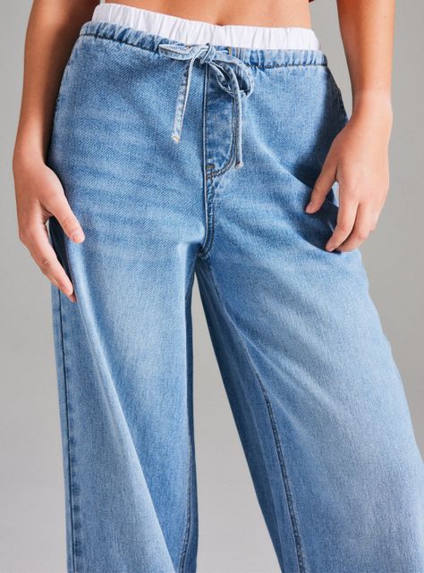Jeans con Pretina Falsa-2