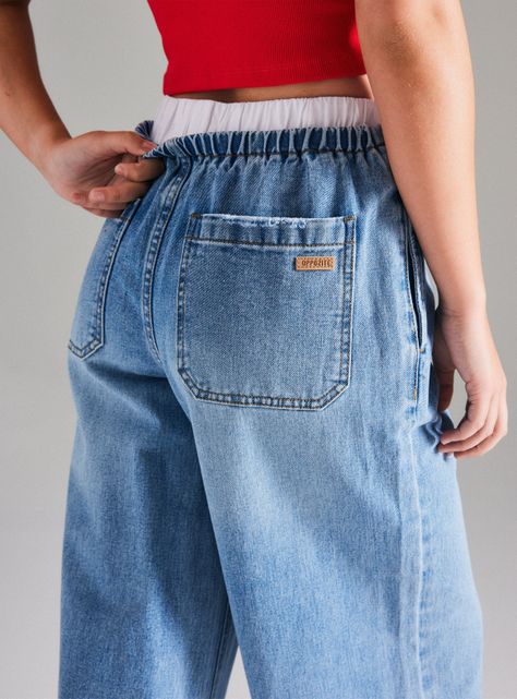 Jeans con Pretina Falsa-3