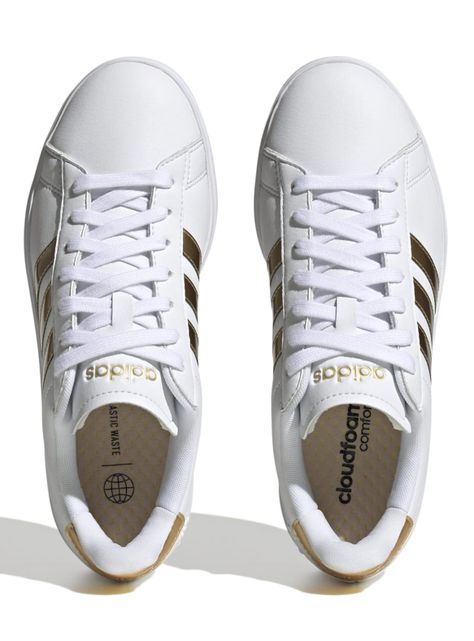 Zapatilla Urbana White Sw Grand Court 2.0 Mujer-2