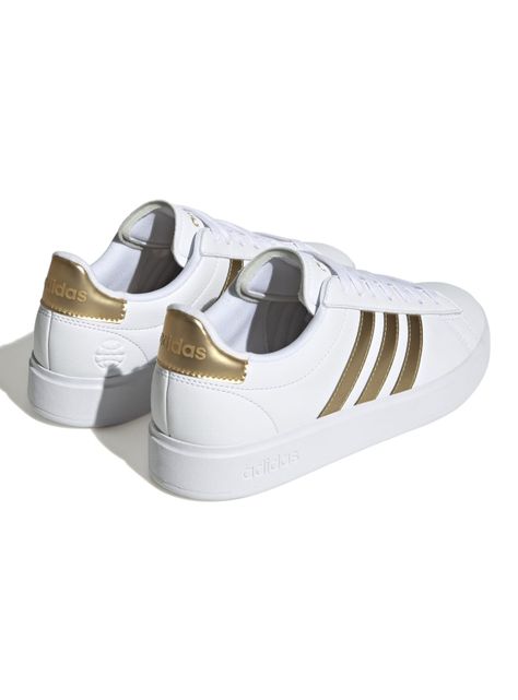 Zapatilla Urbana White Sw Grand Court 2.0 Mujer-3
