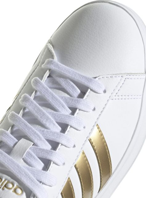 Zapatilla Urbana White Sw Grand Court 2.0 Mujer-4