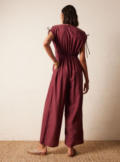 Vestido Enterito con Bordados al Tono-5