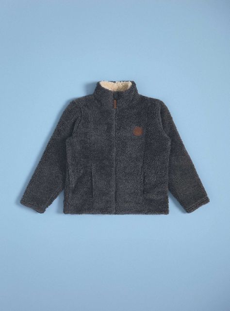Polar Coral Fleece Melange Cierre-2