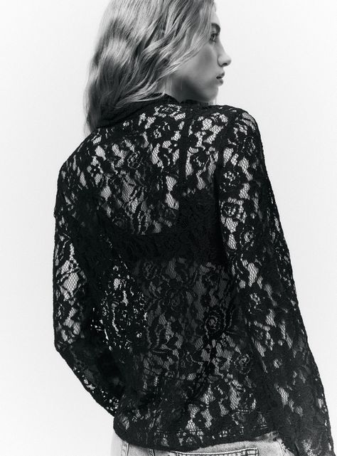 Blusa Encaje con Botones-3