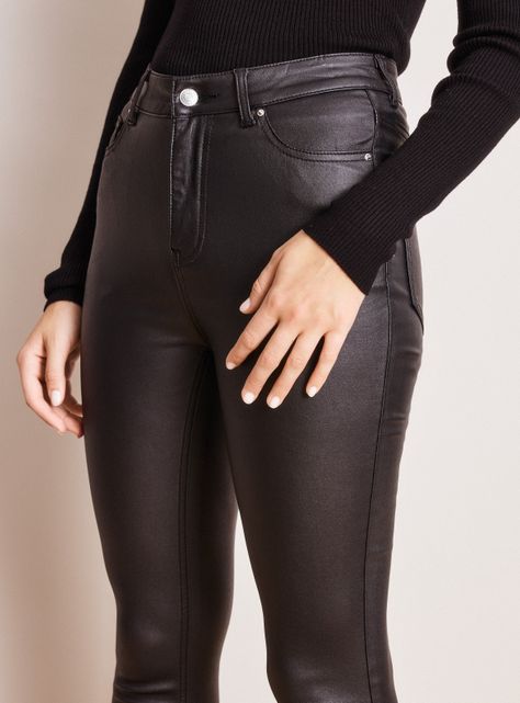 Jeans Skinny Coated 01-2