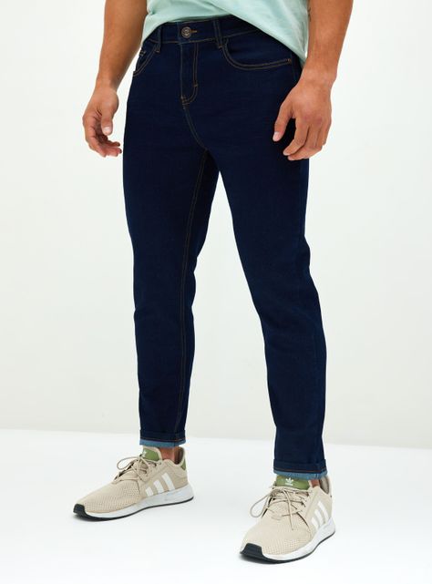 Jeans Focalizado Tiro Medio-0