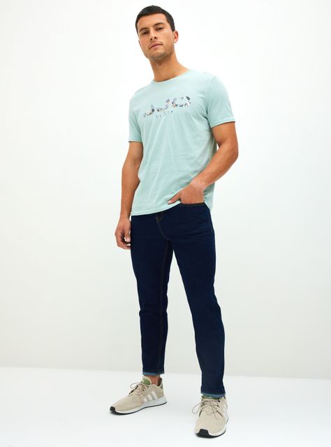 Jeans Focalizado Tiro Medio-3
