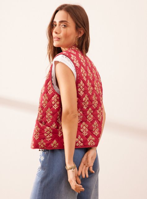 Chaqueta Estampado Tipo Quilt-1