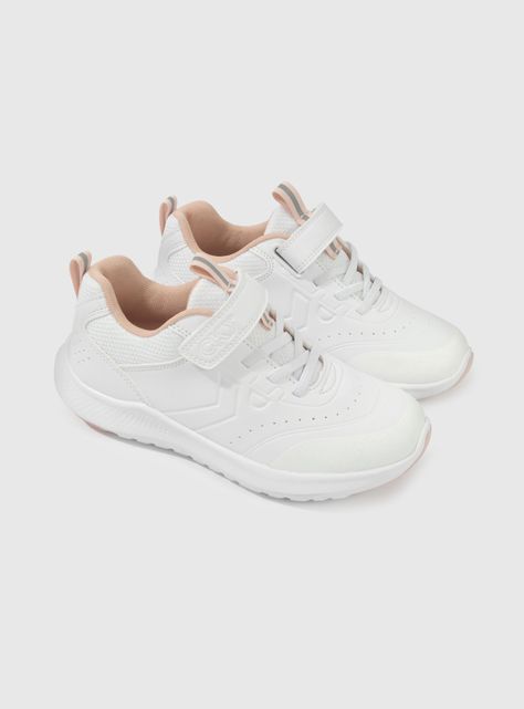 Zapatilla Escolar Cierre Velcro y Cordón Niña-1