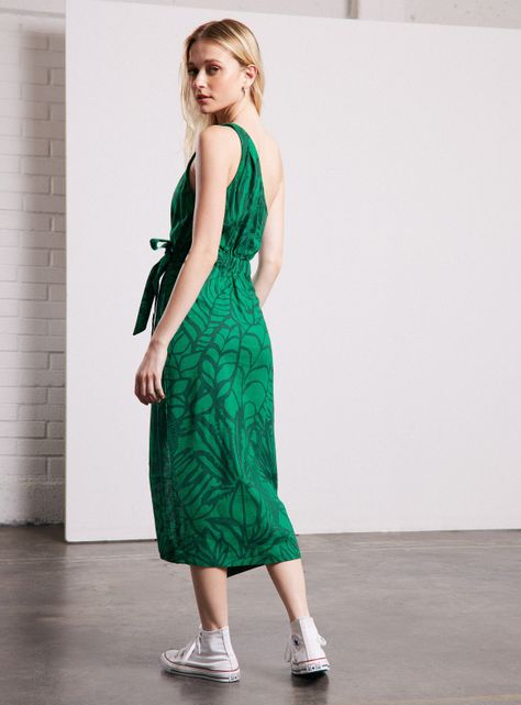 Vestido Una Manga Full Print-5