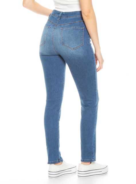 Jeans Pitillo Pretina 1 Botón-1