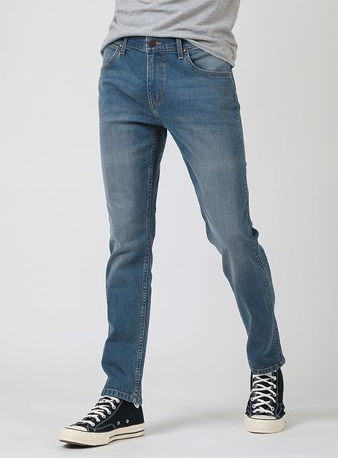 Jeans Slim Fit Larston Algodón-0