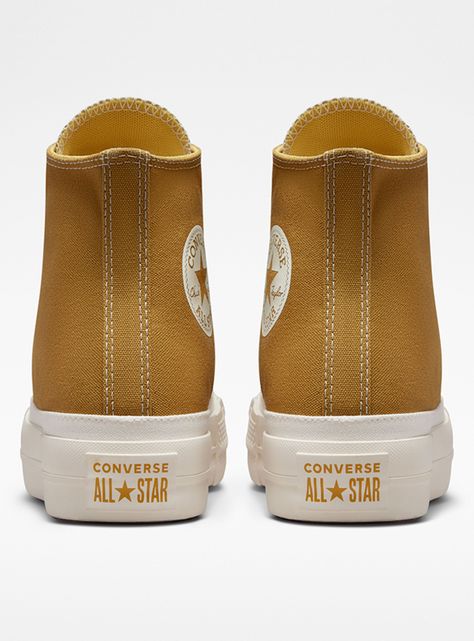 Zapatilla Urbana Lift Amariilo Plataforma-4