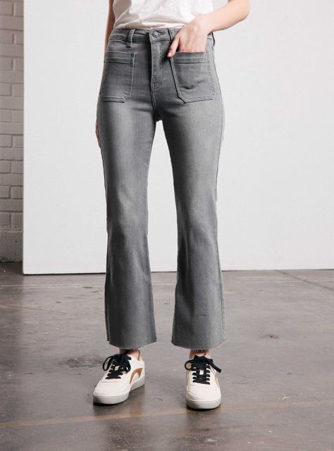 Jeans Kick Flare Lavado-0