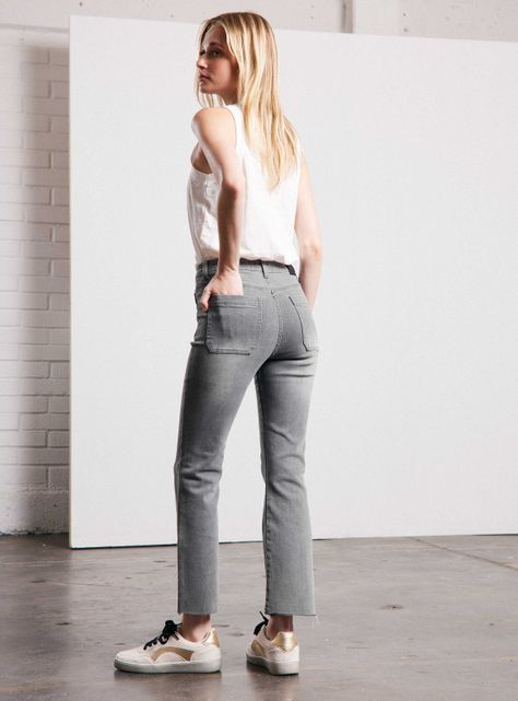 Jeans Kick Flare Lavado-5