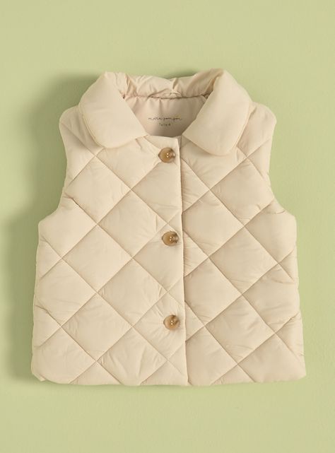 Parka con Cuello y Botones-0