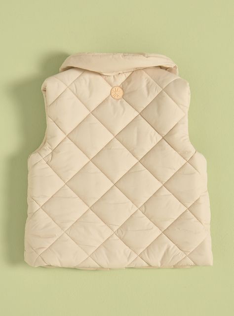 Parka con Cuello y Botones-1