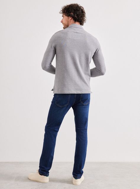 Polera Modelo Classic Half Boton TH-5