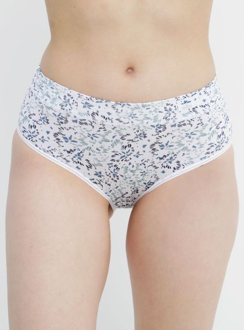 Pack 3 Hikini Pretina Alta y Elástico Algodón-1