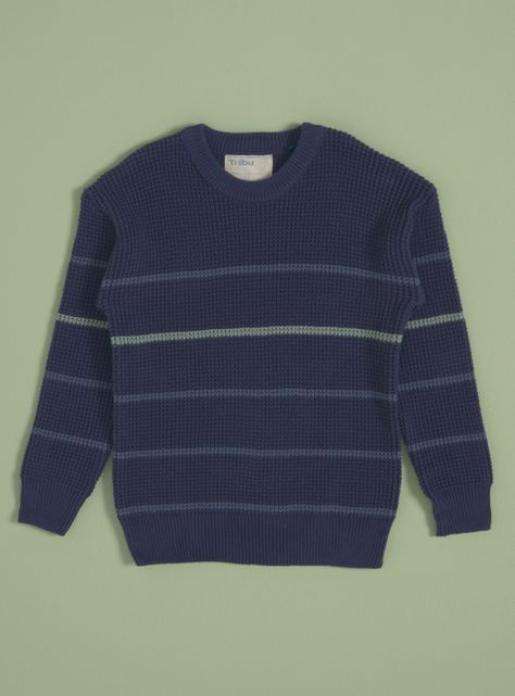 Sweater Textura Rayas-2