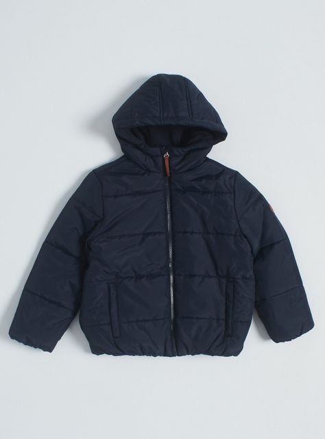 Parka con Capucha y Cierre-4
