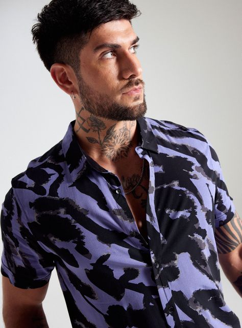 Camisa de Vestir Pincelazos-2