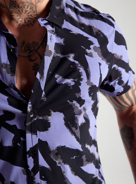 Camisa de Vestir Pincelazos-3