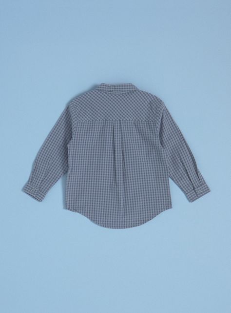 Camisa con Textura y Oversize-1