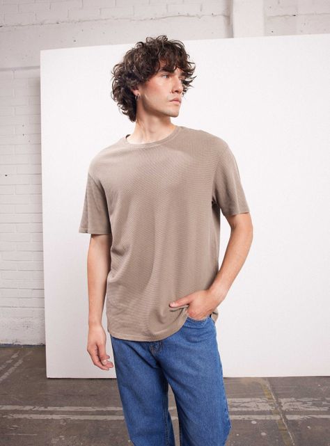Polera Algodón Texturado-0
