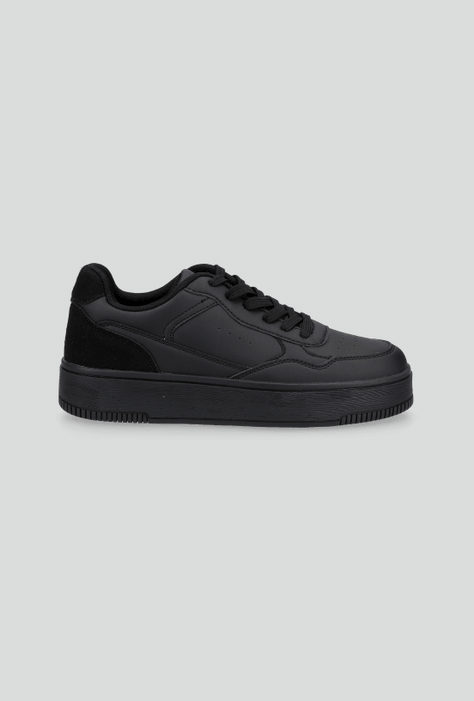 Zapatila Urbana Logo Plataforma Mujer-4