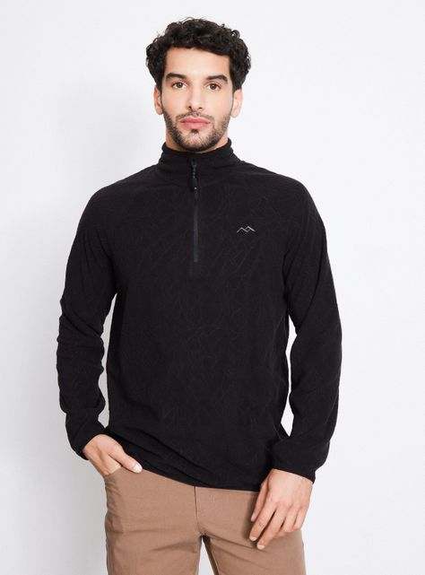 Polerón Micro Fleece Diseño Montañas Polar-0