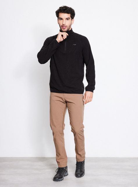 Polerón Micro Fleece Diseño Montañas Polar-4