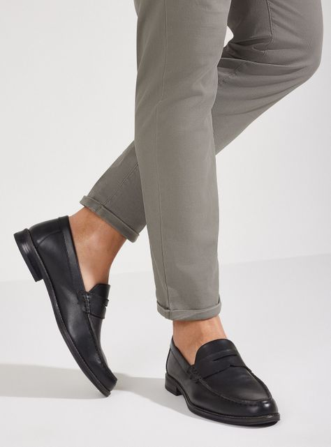 Zapato Formal Mocasín Cuero Hombre-0