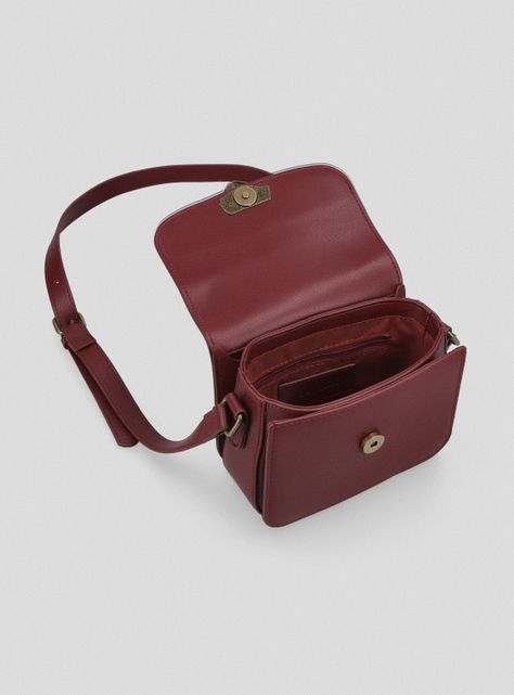 Cartera Crossbody Efecto Cuero María Pombo-5