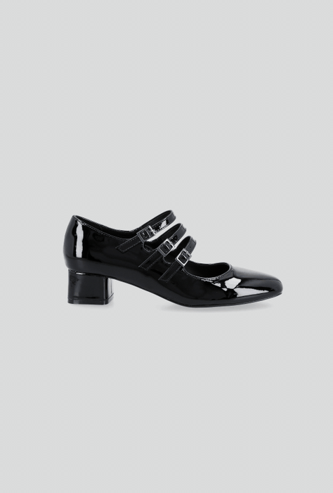 Zapato Casual Mary Jane Efecto Charol Mujer-4