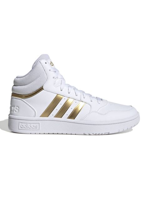 Zapatilla Basketball Print Hoops 3.0 Mid  Mujer-0