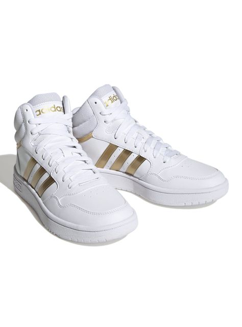 Zapatilla Basketball Print Hoops 3.0 Mid  Mujer-1