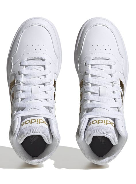 Zapatilla Basketball Print Hoops 3.0 Mid  Mujer-2