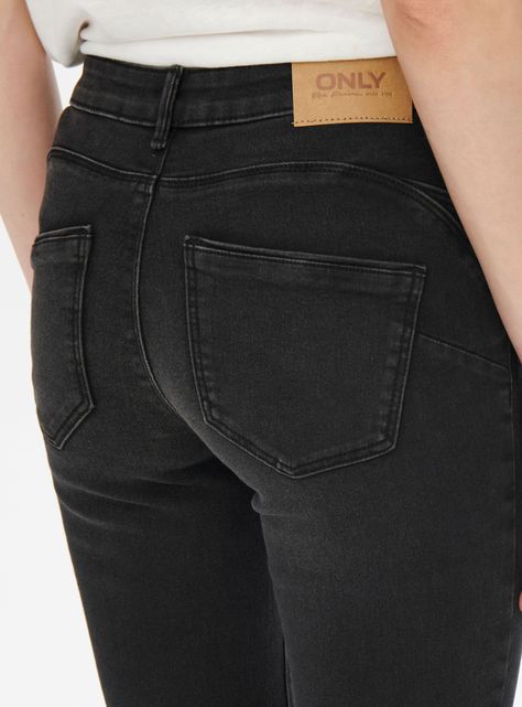 Jeans Skinny Moda Negro-2